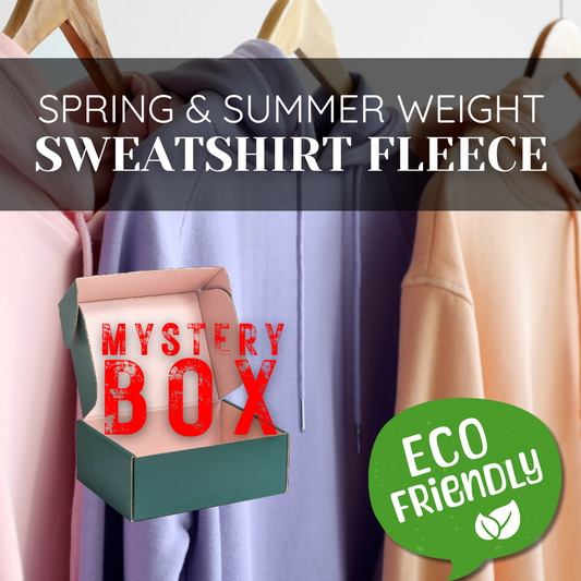 Spring & Summer Weight Sweatshirt Fleece Mystery Box