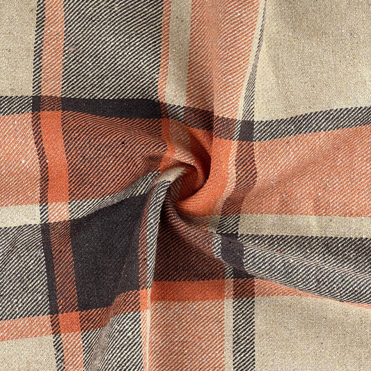 Autumn | Asymmetric Tartan Plaid Flannel