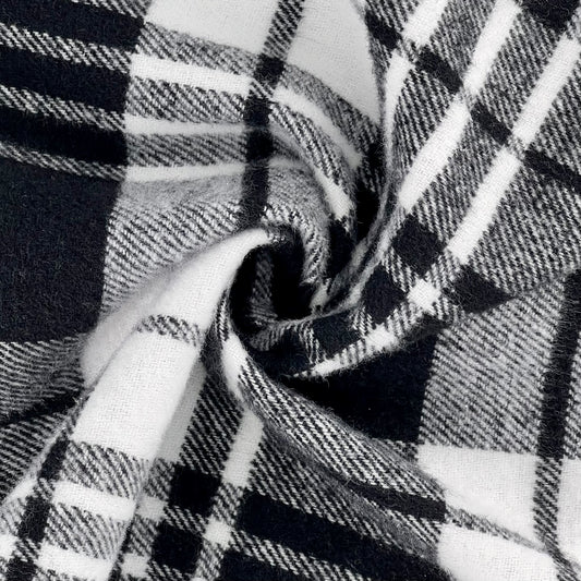 Monochrome | Brawney Plaid Flannel