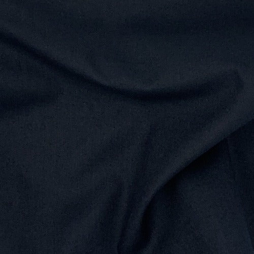 Black #U80 Cotton/Polyester Broadcloth Shirting Woven Fabric - SKU 5801D