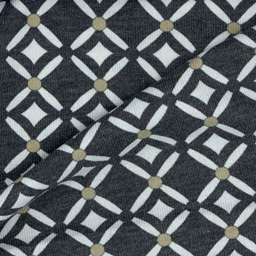 Charcoal Fence Hachi Sweater Knit Fabric - SKU 5263