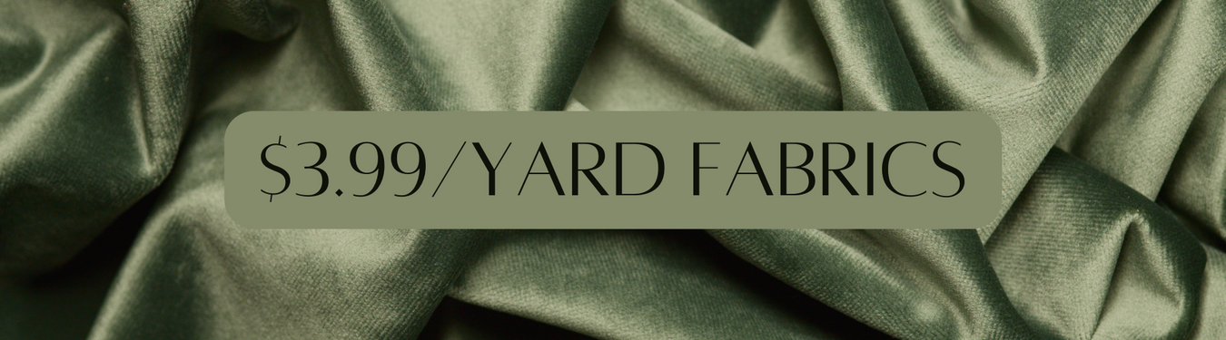 $3.99 / Yard Fabrics