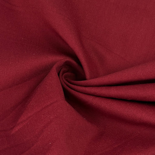 100% Cotton 7 Ounce Twill - Burgundy | SKU 8035