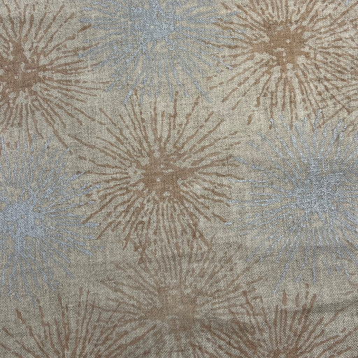 100% Linen - Lightweight, Open Weave - Sand & Silver | SKU 8087 #S193