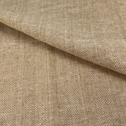100% Linen Stripe Weave - Natural Plainweave & Boxweave
