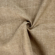 100% Linen Stripe Weave - Natural Plainweave & Boxweave