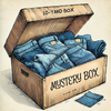 Denim Fabric Mystery Box *Made In America*