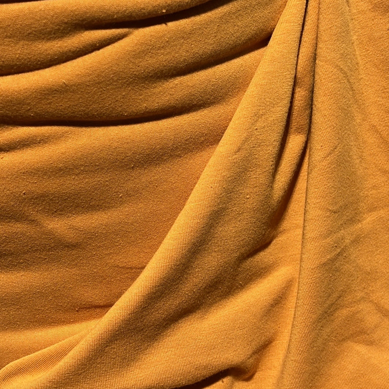 Mustard Cotton/Lycra Jersey — 100-Yard Roll