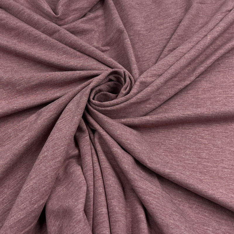 Rose Bamboo Jersey - 210GSM, Bamboo/Cotton/Lycra, 60" Wide - SKU 8240 #S810/811
