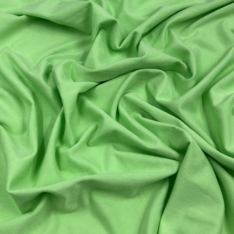 Lime Bamboo Jersey - 260GSM, Bamboo/Cotton/Lycra, 60" Wide - SKU 8240 #S810/811