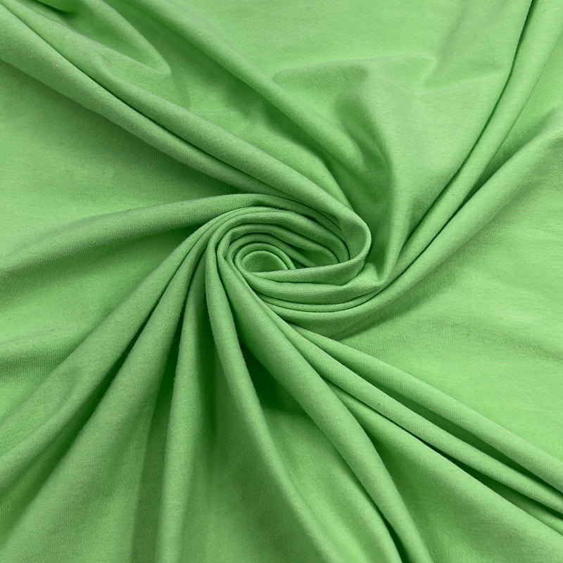 Lime Bamboo Jersey - 260GSM, Bamboo/Cotton/Lycra, 60" Wide - SKU 8240 #S810/811