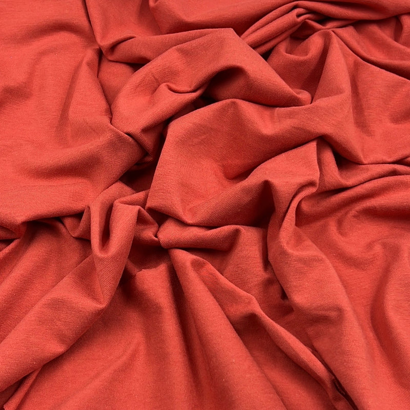 Coral Bamboo Jersey - 200GSM, Bamboo/Cotton/Lycra, 60" Wide - SKU 8240 #S810/811