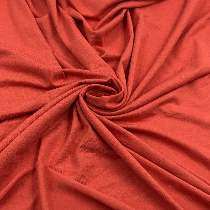 Coral Bamboo Jersey - 200GSM, Bamboo/Cotton/Lycra, 60" Wide - SKU 8240 #S810/811