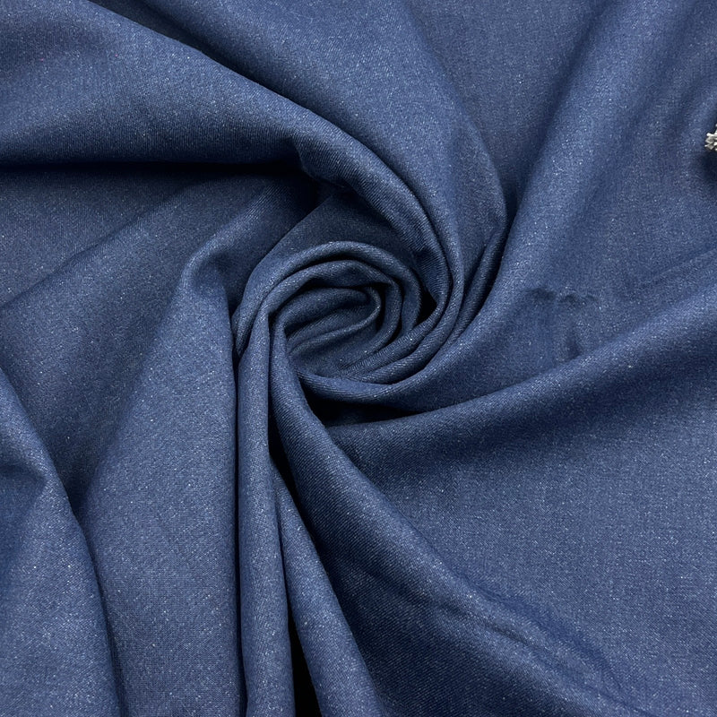 Indigo Grey Weft Tinted Denim - 11.4oz, 100% Cotton, 67" Wide - TN-5205 #S19