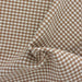 Khaki Gingham #S817 Canvas Dobby 9 Ounce Woven Fabric - SKU 6627