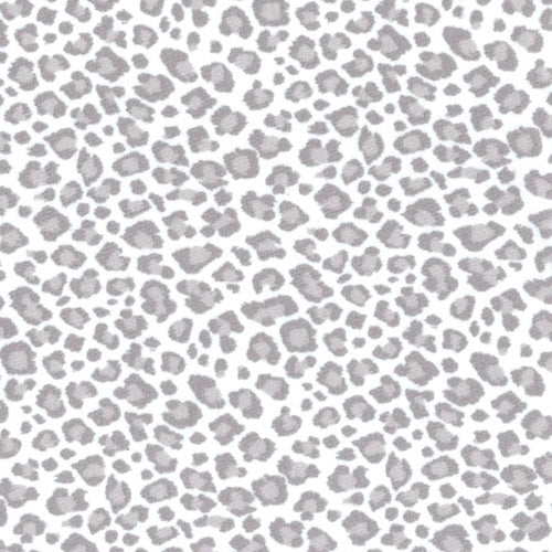 Taupe/White Skin Polyester Lycra Print Knit Fabric