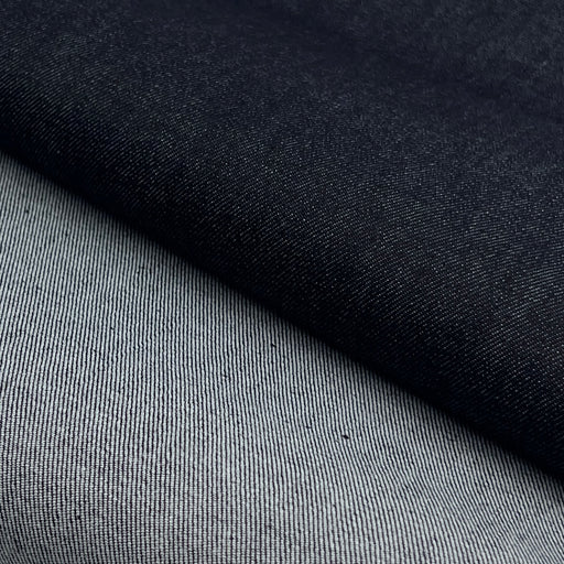 ATELIER INDIGO: Cali Designer Denim - 10.5 Ounce Dark Indigo Ultra-Stretch Denim | SKU 7986 #S23