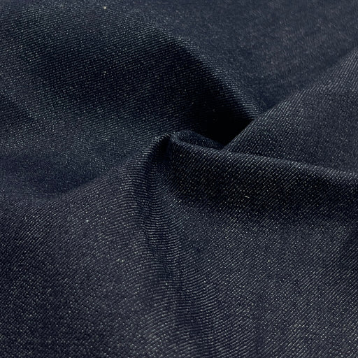 ATELIER INDIGO: Cali Designer Denim - 10 Ounce Dark Indigo High-Stretch Denim | SKU 7985 #S31