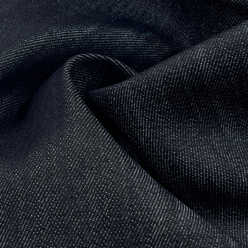 ATELIER INDIGO: Cali Designer Denim - 13 Ounce Dark Indigo High-Stretch Denim | SKU 7992 #S9