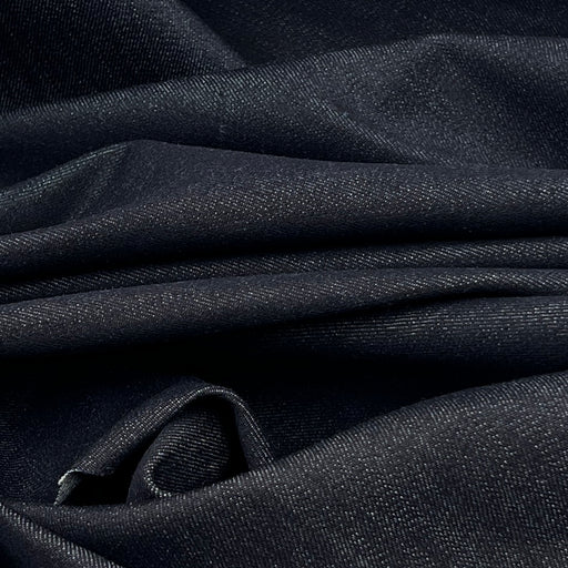 ATELIER INDIGO: Cali Designer Denim - 6.5 Ounce Dark Indigo Stretch Denim | SKU 7984 #S1