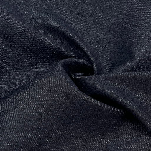 ATELIER INDIGO: Cali Designer Denim - 6.5 Ounce Dark Indigo Stretch Denim | SKU 7984 #S1