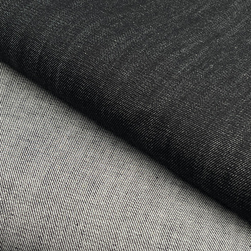 ATELIER INDIGO: Cali Designer Denim - 9.5 Ounce Black Ultra-Stretch Denim | SKU 7989 #S2