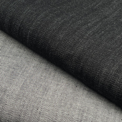 ATELIER INDIGO: Cali Designer Denim - 9.5 Ounce Black Ultra-Stretch Denim | SKU 7989 #S2