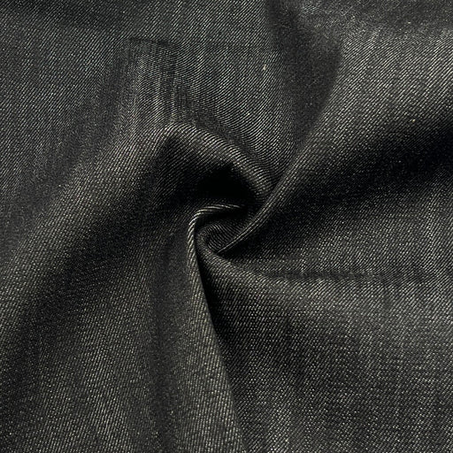 ATELIER INDIGO: Cali Designer Denim - 9.5 Ounce Black Ultra-Stretch Denim | SKU 7989 #S2