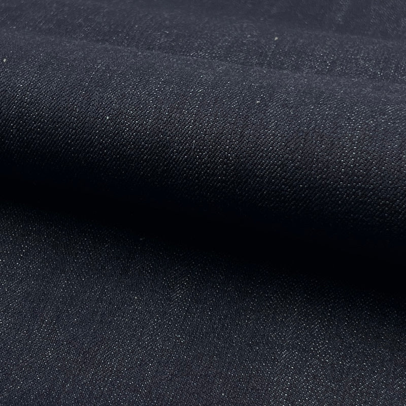 ATELIER INDIGO: Cali Designer Denim - 9.5 Ounce Dark Indigo Stretch Denim | SKU 7983 #S3
