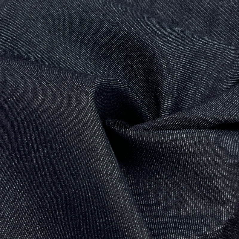 ATELIER INDIGO: Cali Designer Denim - 9.5 Ounce Dark Indigo Stretch Denim | SKU 7983 #S38