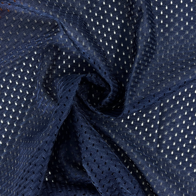 Athletic Football Mesh - Navy | SKU 7813C #S51