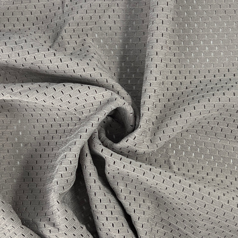 Athletic Football Mesh - Silver | SKU 7813C #S51