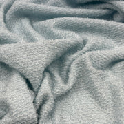 Baby Blue Metallic Tufted Sweater Jersey