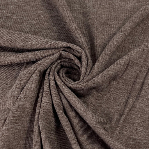 Bamboo/Spandex 150 Gram Jersey - Dark Taupe Heather | SKU 8029 #U64