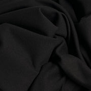 Black Cotton/Spandex French Terry Knit - SKU 8077