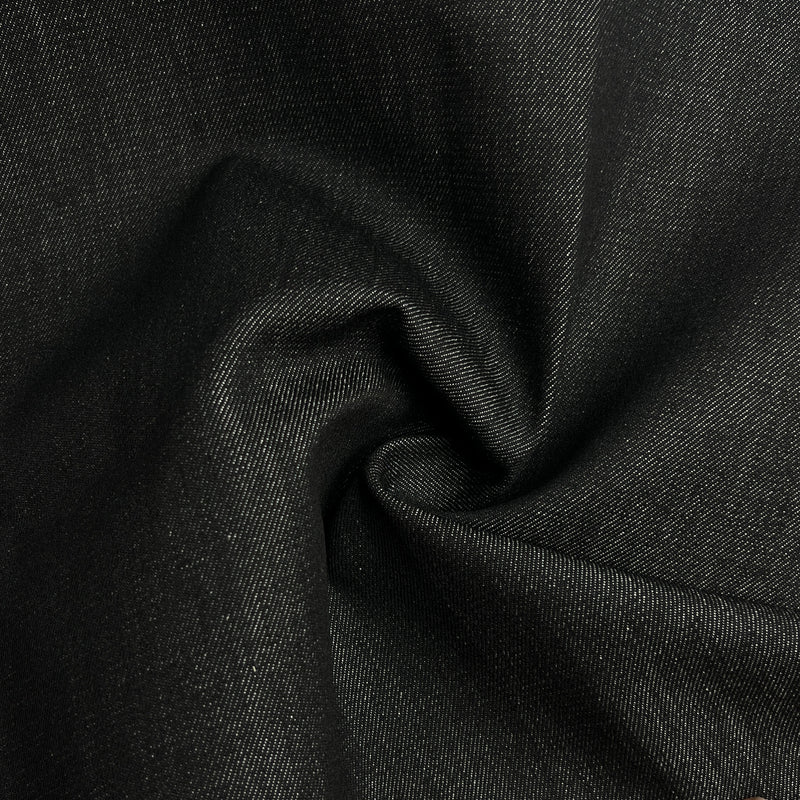 Black Denim - 12oz, 100% Cotton, 60" Wide - SKU 8154 #S190