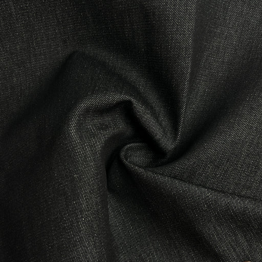 Black Denim - 12oz, 100% Cotton, 60" Wide - SKU 8154 #S190
