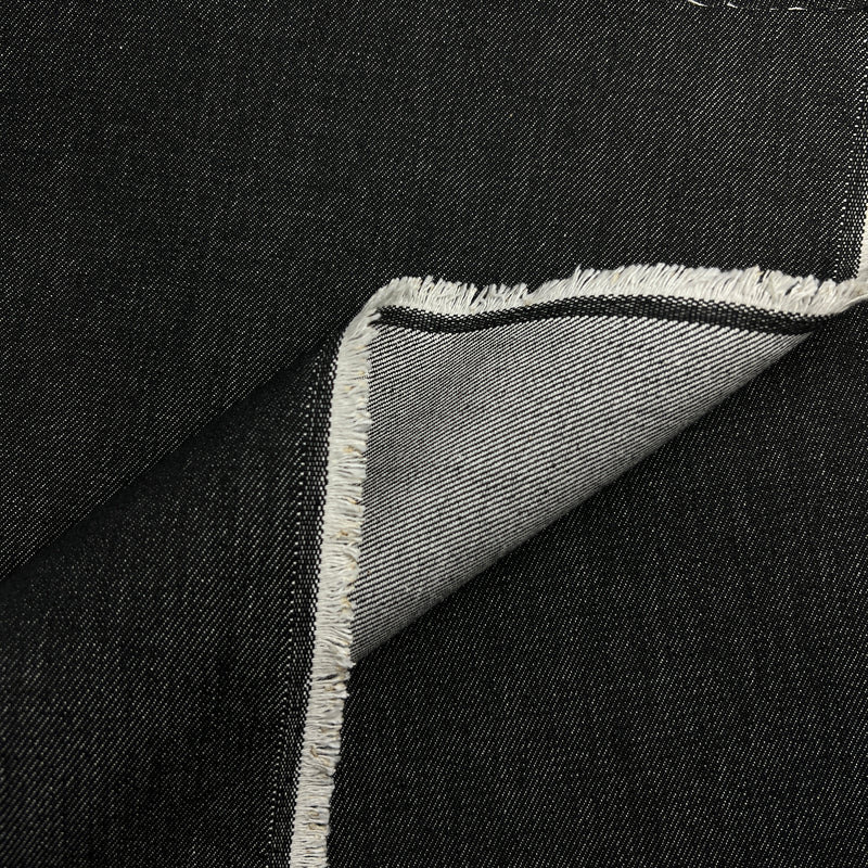 Black Denim - 12oz, 100% Cotton, 60" Wide - SKU 8154 #S190