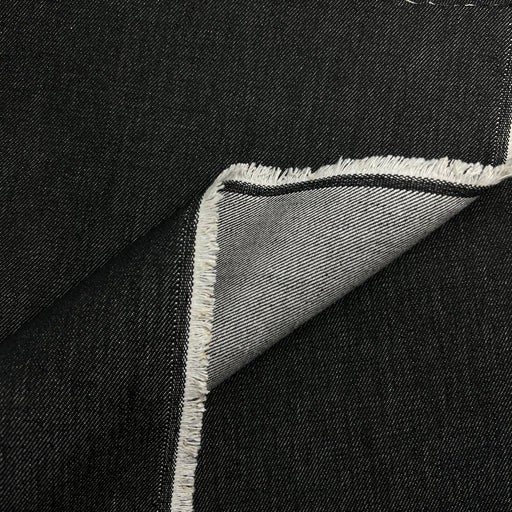 Black Denim - 12oz, 100% Cotton, 60" Wide - SKU 8154 #S190