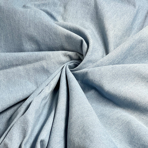 Blue Wash 6.5 Ounce Denim by Robert Kaufman - Roll Ends