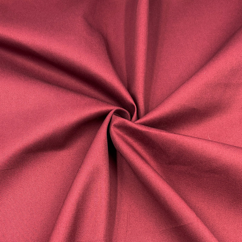 Burgundy Polyester/Cotton Twill - 7.5 Ounce - SKU 8140 #U114