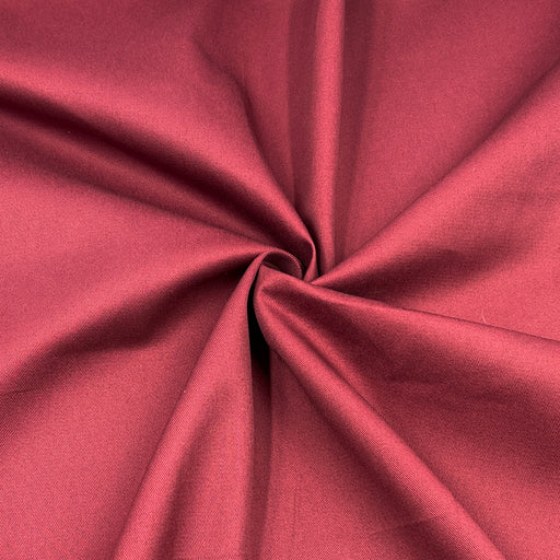 Burgundy Polyester/Cotton Twill - 7.5 Ounce - SKU 8140 #U114