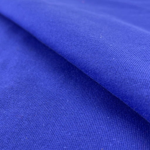 Combed Cotton/Polyester Sweatshirt Fleece (Made in America) - Royal | SKU 8028SF #S13
