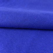 Combed Cotton/Spandex Open-Width 2x1 Rib - 6 Ounce Light Royal | SKU 8028R #S11