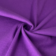 Combed Cotton/Spandex Open-Width 2x1 Rib - 6 Ounce Purple | SKU 8028R #S11