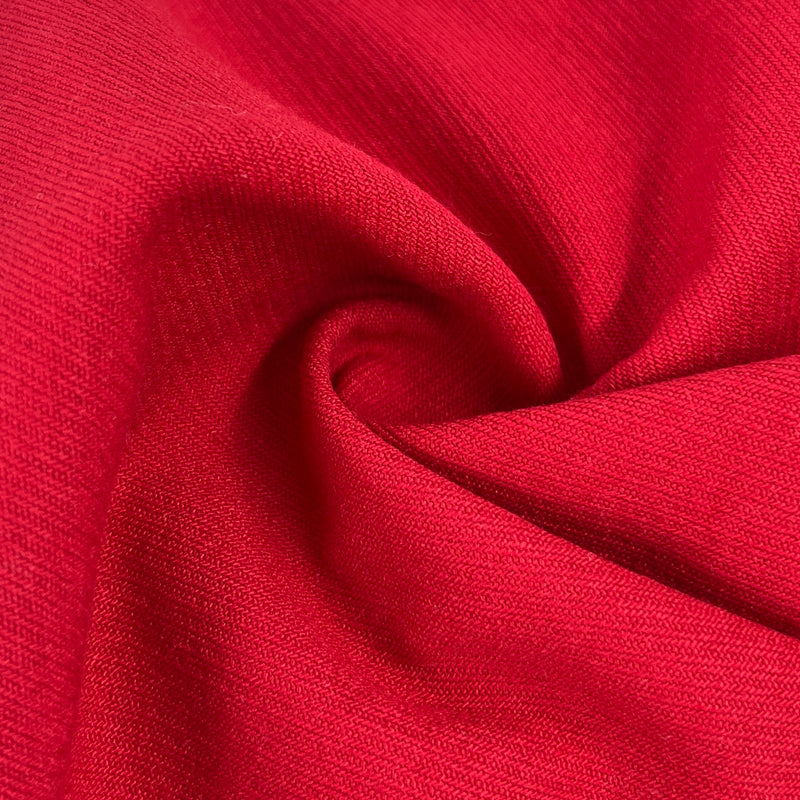 Compounded 2x1x1 Acrylic Blend Calvary Twill - Red | 7844