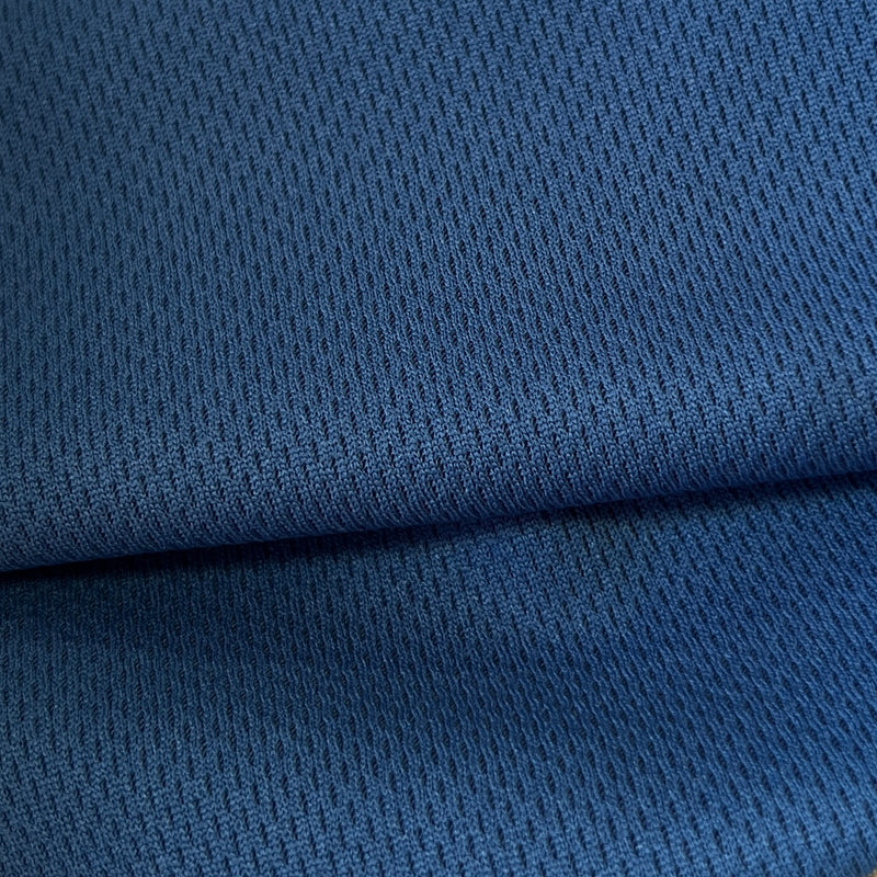 Copen Blue Flatback Mesh - 100% Polyester, 60" Wide - SKU 7351 #S97
