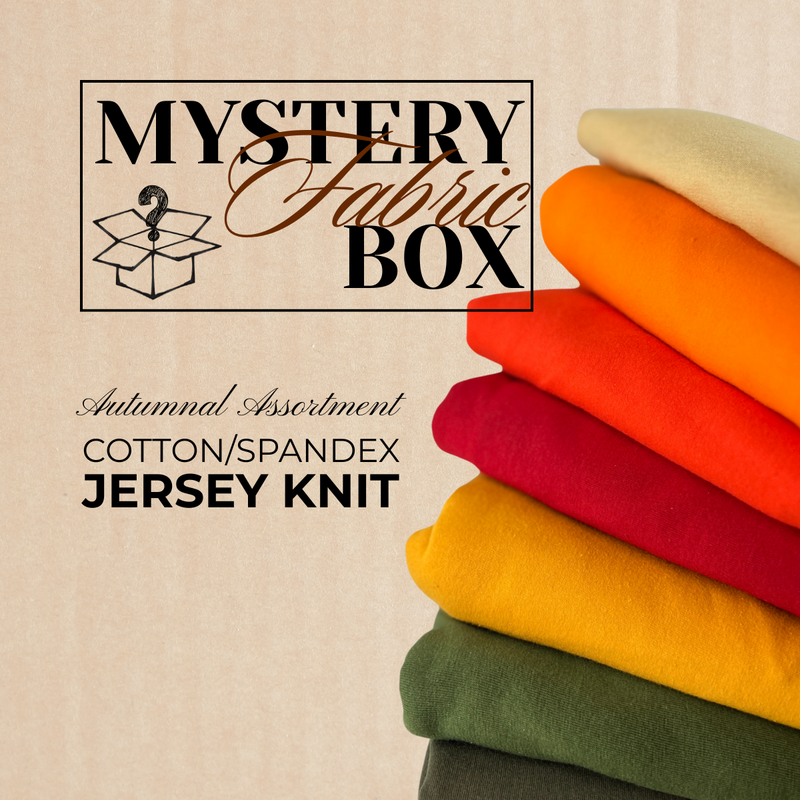 Jersey Cotton/Spandex Solids - Autumnal Colors | Limited Edition 9 and 10-Yard Mystery Box