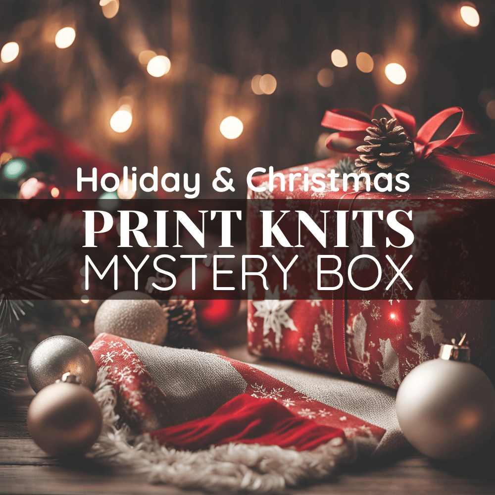 Holiday Box | Christmas & Holiday Knit Prints Mystery Box