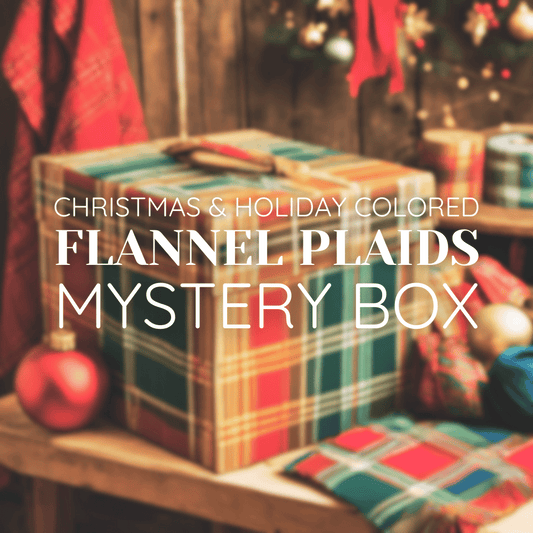 Flannel Shirting Plaids | Holiday Colors Mystery Box